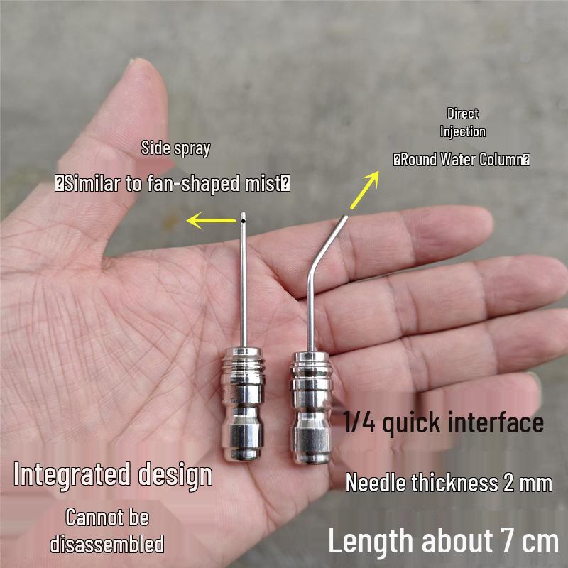 High-Pressure No-Disassembly Water Gun Nozzle for Drum Pulsator Air Conditioner Cleaning