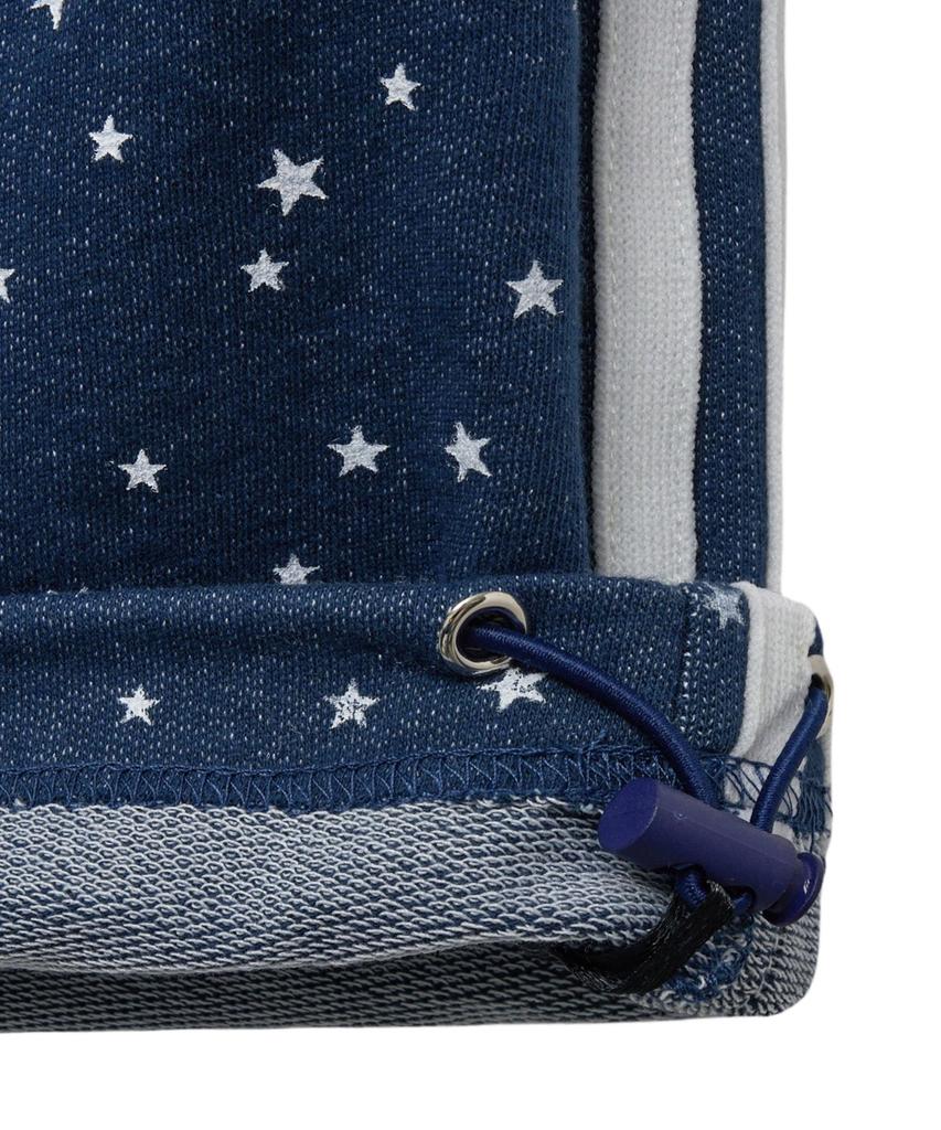 Geuleigaijeukeulleob Star Deco Cotton Track Pants Blue