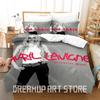3D Print Avril Lavigne Bedding Set Single Twin Full Queen King Size Bed Set Adult Bedroom Duvetcover Sets Personality Bed Sheet