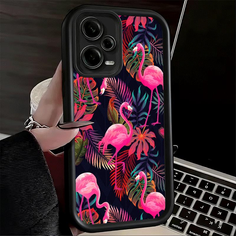 

Розово-красный Мечтательный Фламинго Мягкий Чехол для Телефона для Xiaomi Poco X7 X6 X5 Pro X4 Gt X3 F7 Ultra M8 M7 Redmi 15C 15 14C 13 13C 12 12C 10 Xiaomi Redmi 13