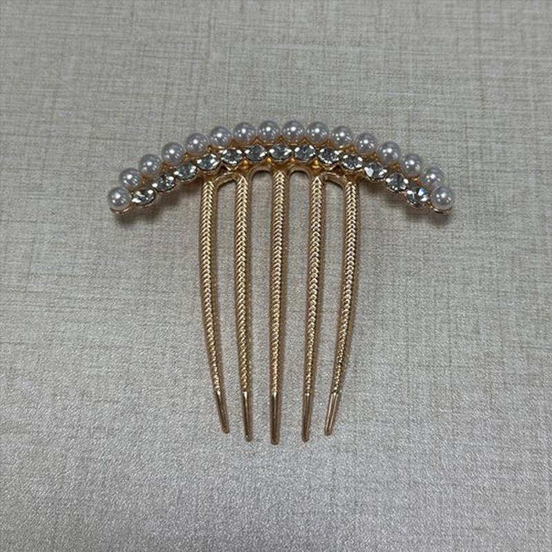 

Винтажные заколки для волос с цветами в корейском стиле, гребни для волос с жемчугом, блестящие заколки для женщин, аксессуары для волос as the picture