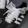 Fairy Wave Silk Chiffon Curly Shoelaces for German Trainers and Air Force One - Canvas Rope, 1 Pair