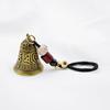 Rope Keychain Lanyard Keyring Chinese Style Vintage Six-word Mantra Bell Keychains Tibetan Buddhism