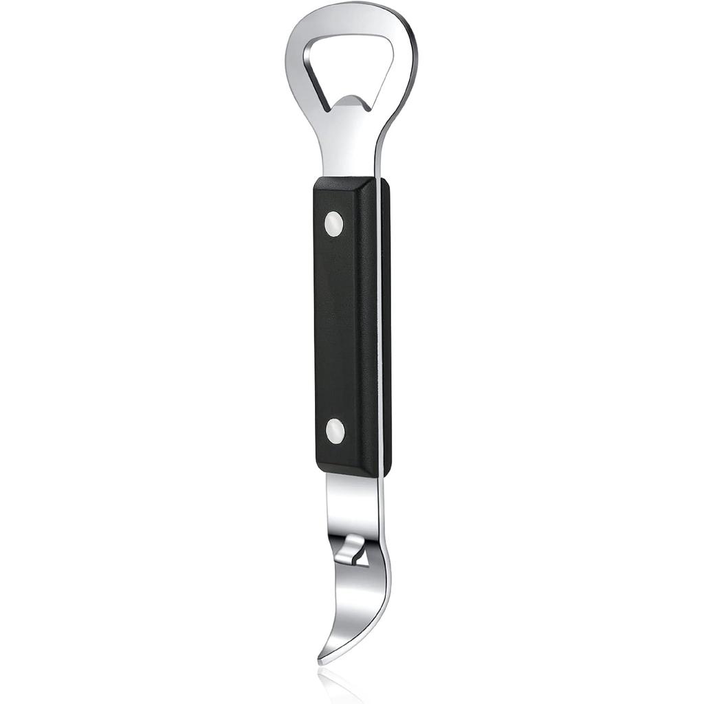 Can Punch Bottle Opener, Manual Stainless Steel Can Opener 1 Pack