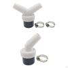 Drain Adapter Hose Splitter for and Kitchen Washing Machines Three Way
