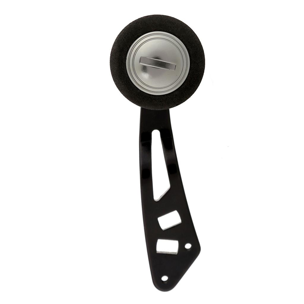 Fishing Reel Handle EVA Knob with Fittings Replacement Parts for Low   Reel (Gold)
