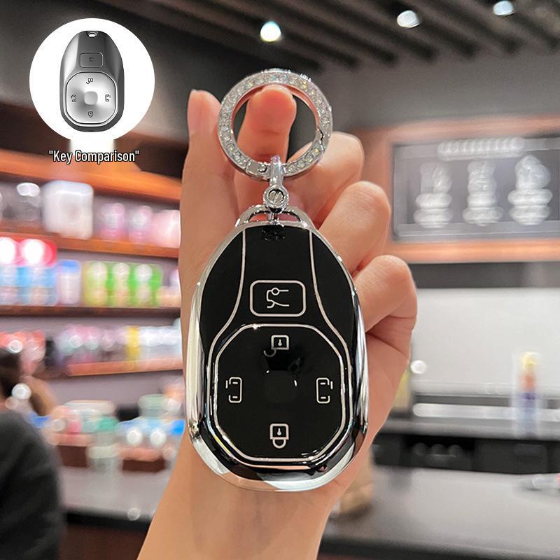 GAC Trumpchi M8 Key Cover: Compatible with Master, Grandmaster, E8, E9, S7 Models - Luxury Snap Shell for Women
