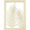 Wooden Frame Deco Ferns 30 Cm