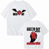 2024 Rock Band Green Day The Saviors Tour Graphic T Shirts Fashion Hip Hop Short Sleeve T-shirt Unisex High Quality Cotton Tees#Color(1)