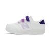 NB CT60 Breathable Lightweight Low Top Kids' Skateboarding Shoes White Purple Children Aged 3 7 Years Old