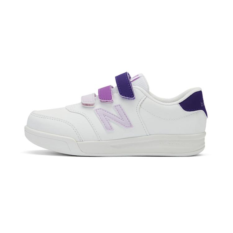 

New Balance NB CT60 Breathable Lightweight Low Top Kids Skateboarding Shoes White Purple Children Aged 3 7 Years Old 30