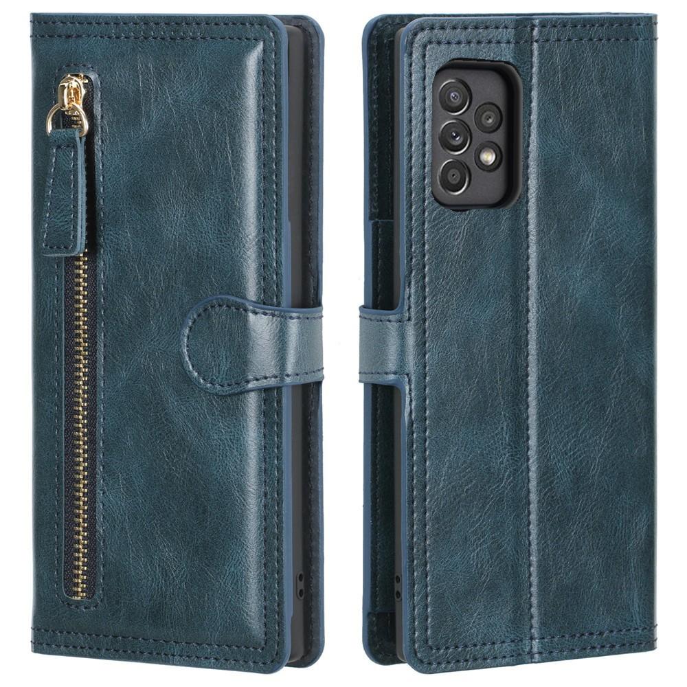 For Samsung Galaxy A53 A52 A72 A51 A71 A32 A21S A12 A52S Card Luxury Leather Zipper Flip Wallet Case For Samsung A53 5G Cover