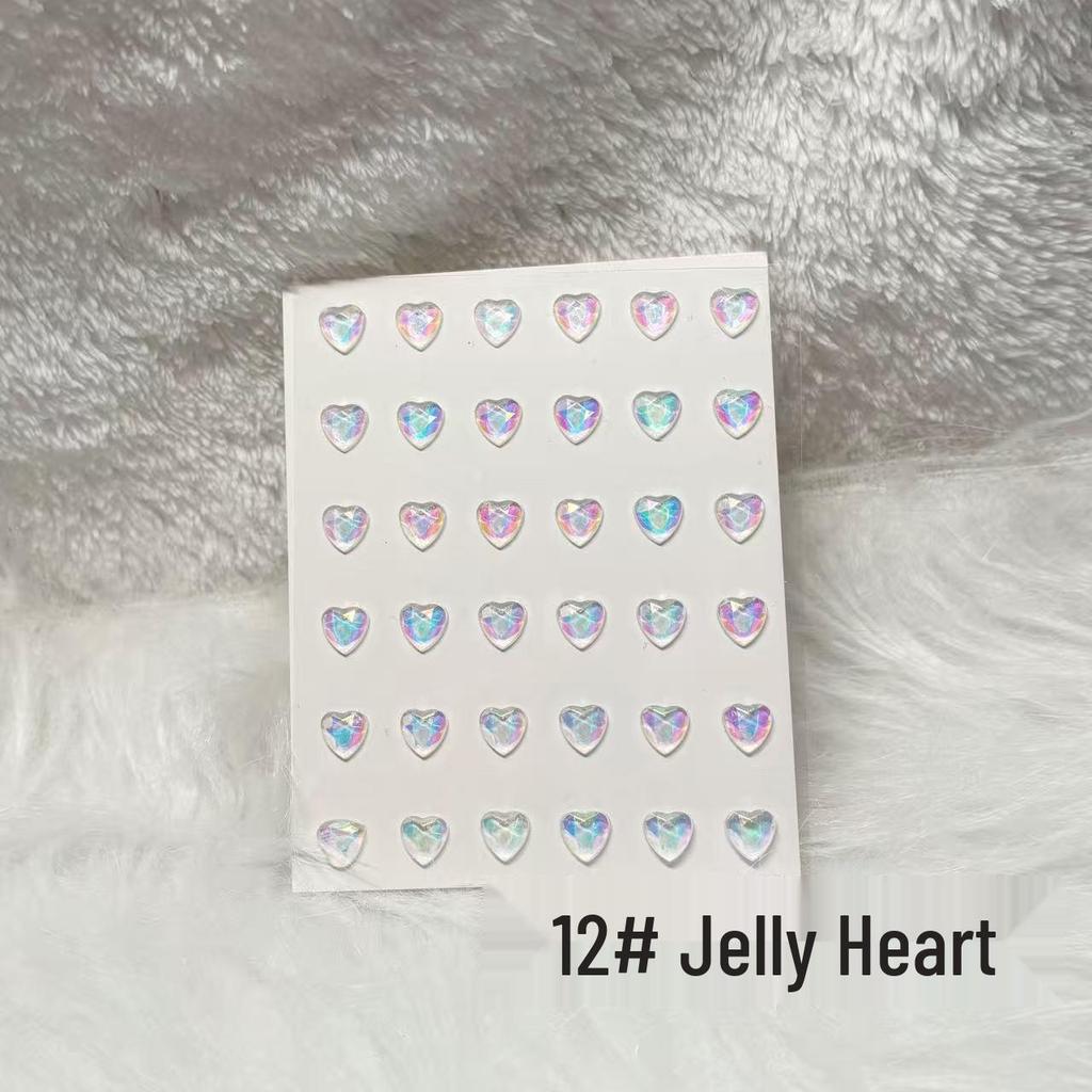 Children's Cartoon Crystal Gem Rhinestone Stickers - Decorative Diamond Decals for Toys & Stage Performance