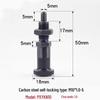 Stainless Steel/Carbon Steel Indexing Pin: Knob Plunger, Self-Locking, Re-Locking, Fine Thread, Complete Specifications