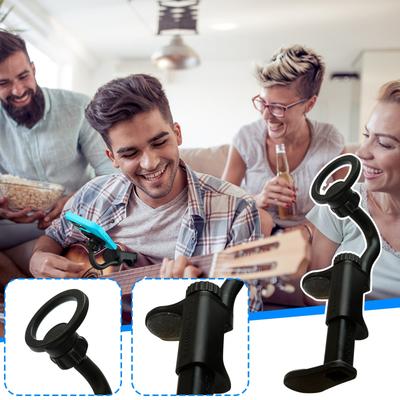 Magnetický Držák Telefonu na Kytaru Svorka na Kytaru Držák Telefonu Nastavitelný Pomocný Držák pro Vystoupení