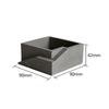 commodity Silica Gel Silicone Mold Cement Succulent Flower Pots Inside The Semi Circular Combination Square
