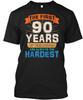 90 Year Old Birthday 90th Party The First Years Of TTshirt Made In USA S To 5XL