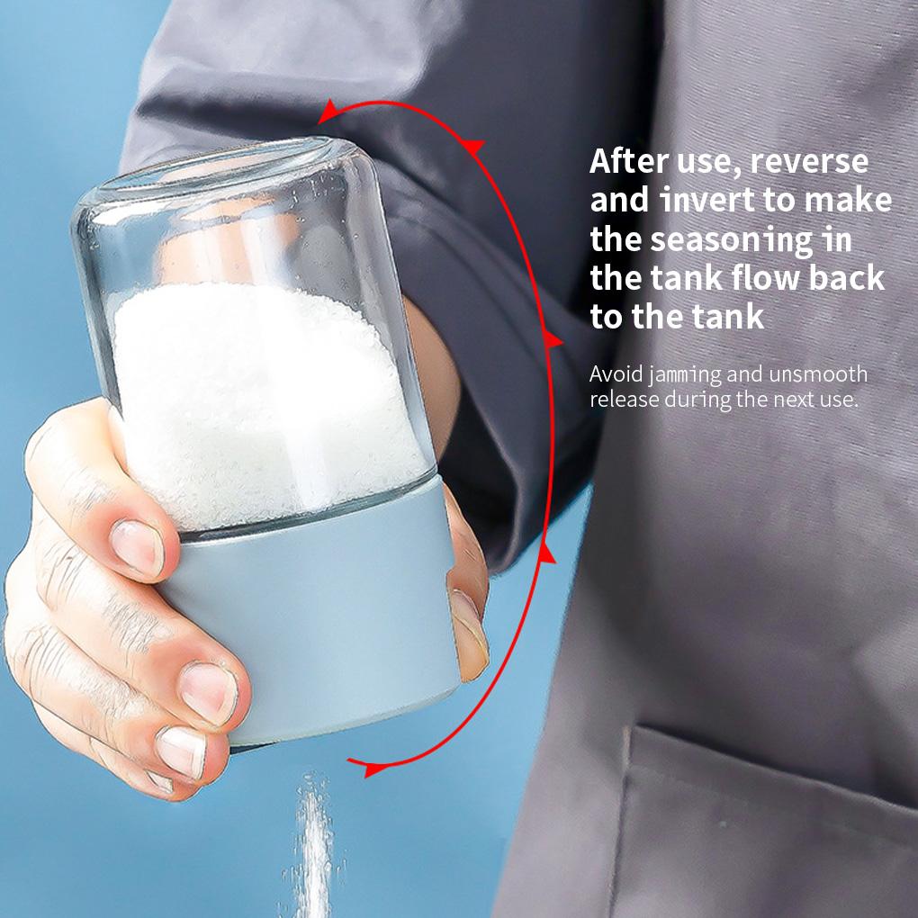 Szklane Butelki Pyłoszczelne Słoiki na Przyprawy Pojemnik Szejker Gospodarstwo Domowe Dozowniki Ilościowe Soli Przyprawy Akcesoria Kuchenne