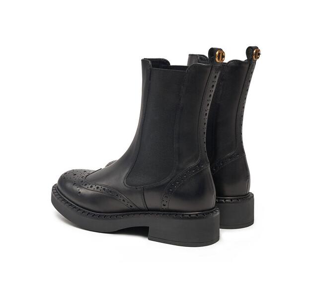 Ботинки челси TWINSET 242TGT090, черные