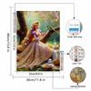 Full Round Diamond Painting The Princess On The Branch Art Rhinestone Picture Mosaic DIY 5D Cross Stitch Embroidery Home Decoration