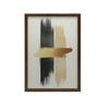 Abstrakcyjna Harmonia Abstrakcyjna Harmonia, 50X70 Cm, Rama Drewniana Ciemny Brąz, Papier Matowy 230 Gsm