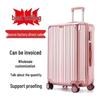 Large Capacity Lightweight Suitcase with Universal Wheels for Students and Travelers