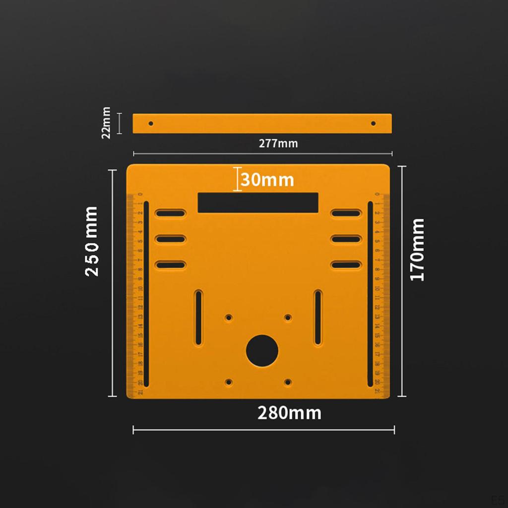 Cutting Machine Base Plate High Precision Industrial Household Multipurpose Supplies Portable Punch