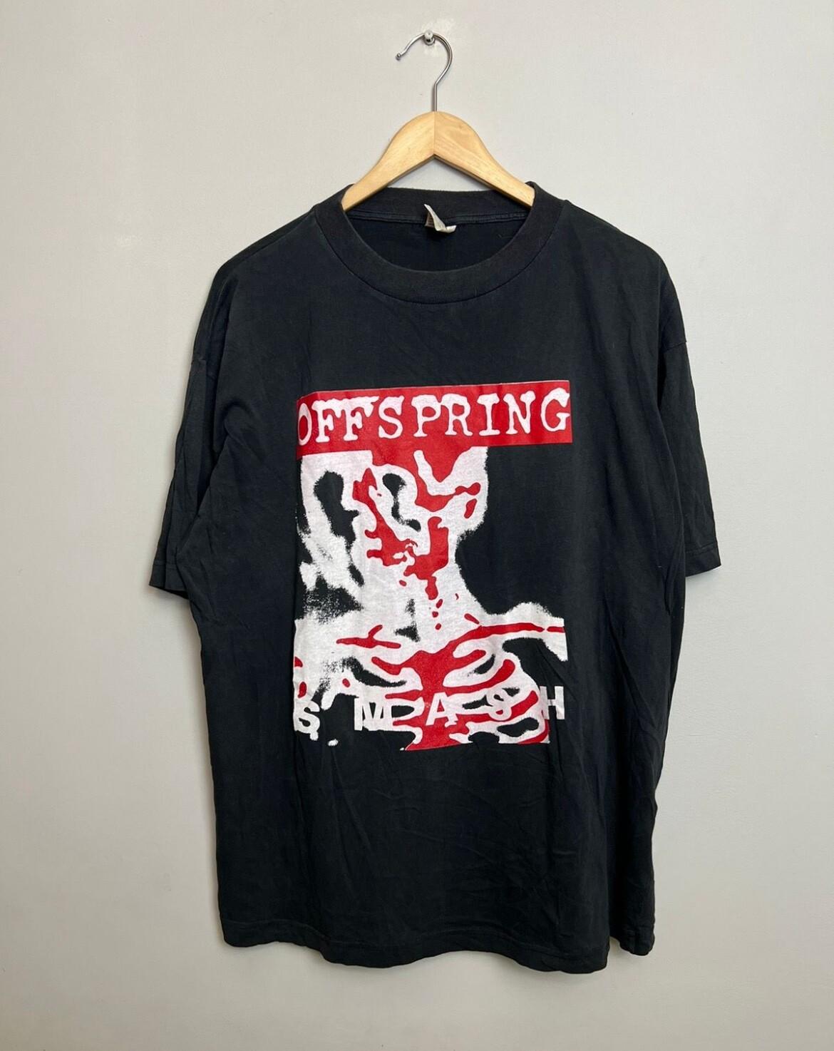 Rare 90s Vintage The Offspring Punk Rock Band SMASH Unisex T-Shirt XL