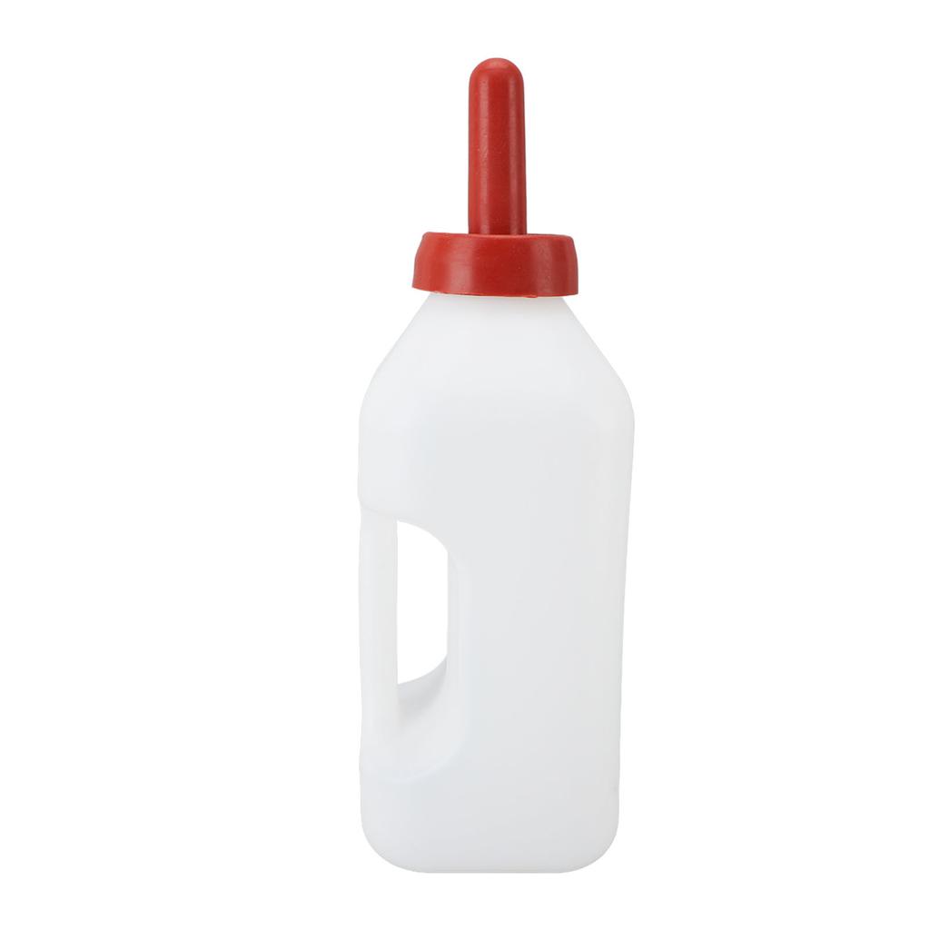 2L Calf Feeding Bottle Thicken Leakproof Silicone Nipple Calf Nursing Feeding Supplies with Handle for Farm Pasture