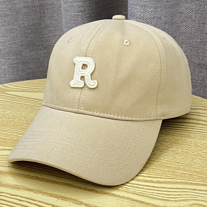 Baseball Cap Children's New Fashion Big Brim Show Thin Face Small Peaked Cap Men.