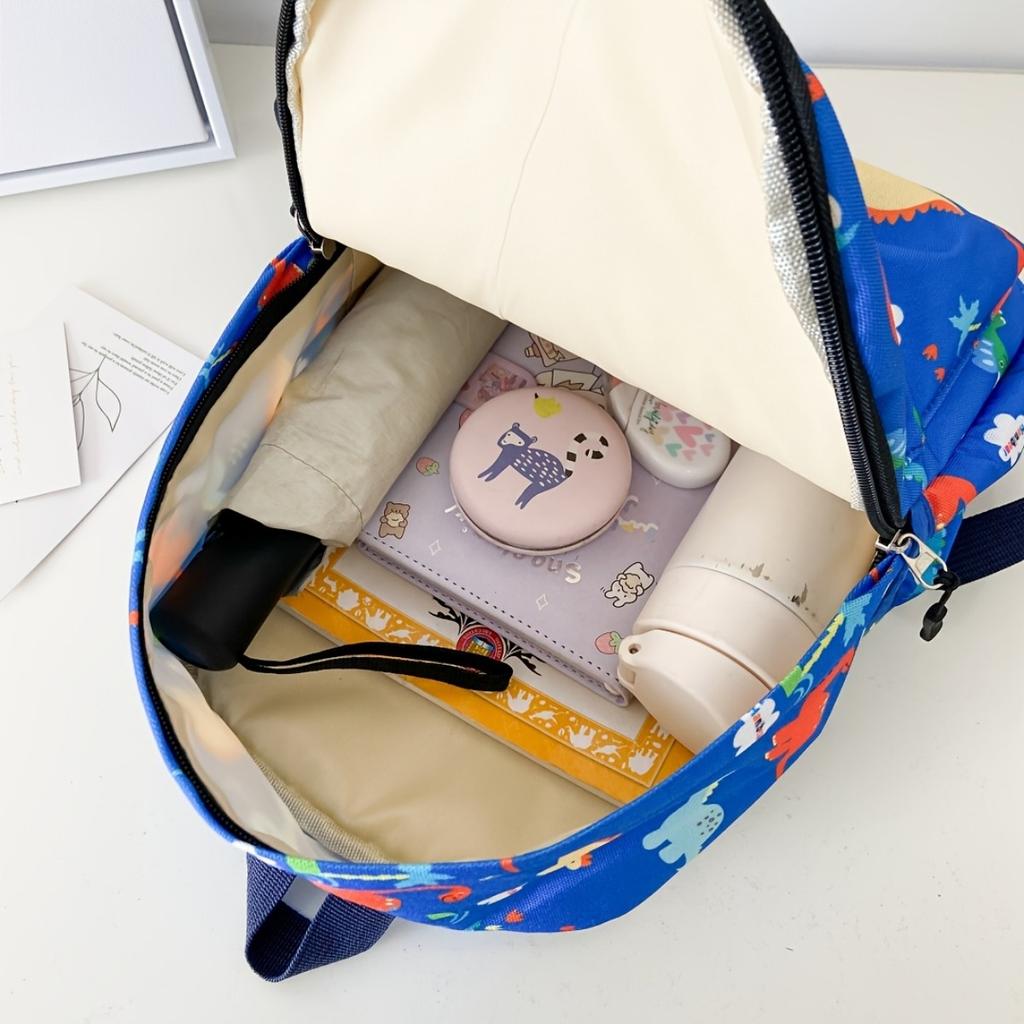 Popular New Cartoon Dinosaur Print Lightweight Backpacks