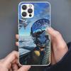 Military Aircraft Warship Fighter Phone Case For iPhone 17 16 15 14 13 12 11 Pro Max Mini Plus Air 7 SE 8 Soft Silicone Print Sh