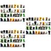 Minecraft 36-pack Mini Action Figures Set For Kids Steve Creeper Skeletons And More!
