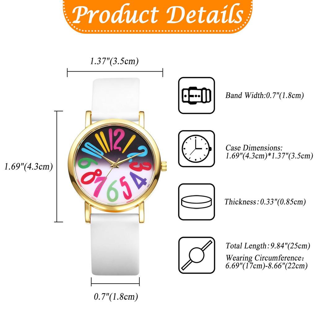 Cute Silicone Watch with Rubber Analog Waterproof Quartz Simple Fashion Watch Perfect Gift for Day Women's Strap Display, Movement, - Birthdays,