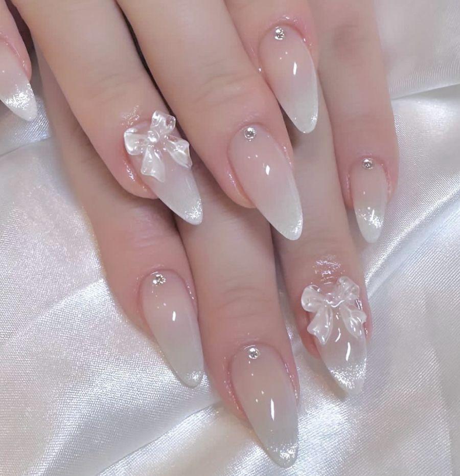 Burgundy Glitter Press-On Nails - Removable Pure Desire Nail Art Patches, Internet Celebrity Style, Simple Short Nails.