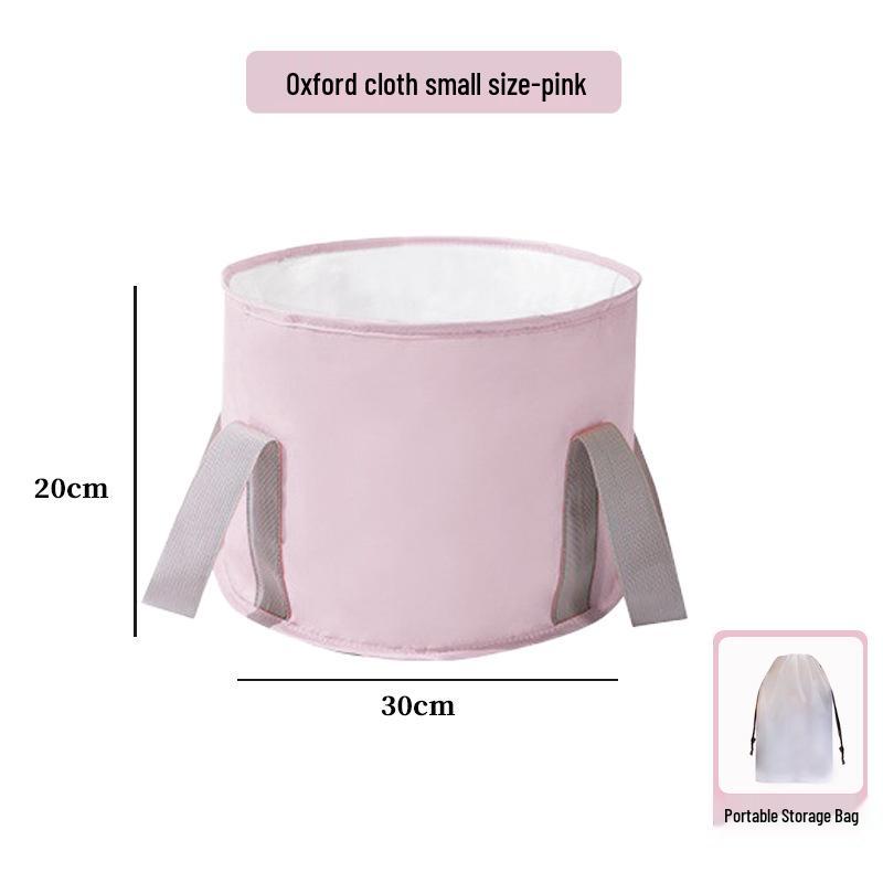Portable Foldable Insulated Foot Bath Bucket for Adults - High Deep Over Calf Design