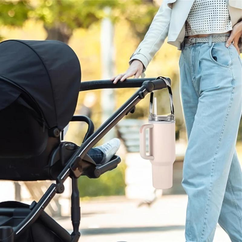 Wasserflaschengriff & Trageschlaufe: Weiche Silikonhülle für die meisten 8-40oz Flaschen