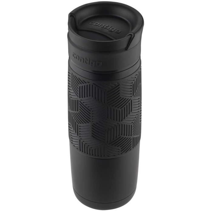 Mug - contigo - transit mug - 100% étanche - isolation sous vide - noir mat