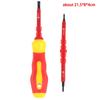 Insulated Screwdriver Set Ergonomic Anti-slip Handle Multi-Function for Automotive Repair Home Electrical Projects
