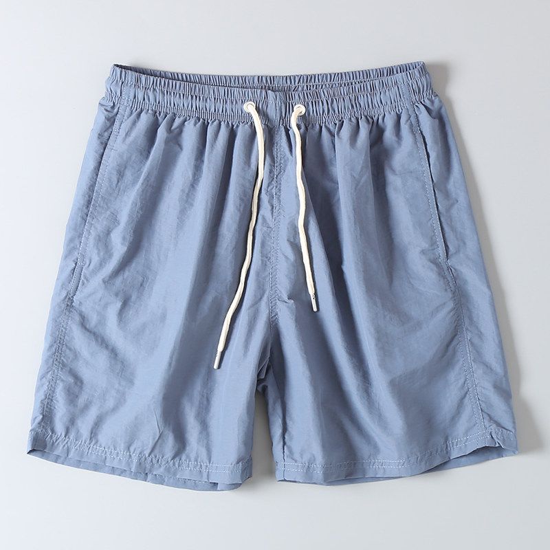 Summer Men Export Quick-Drying Candy-Colored Shorts Outdoor Sports and Casual Pure Color Swimming by the Sea Beach Shorts