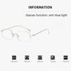 Frameless Photochromic Presbyopia Glasses High-Quality Ultra-Lightweight Unisex Blue Light Blocking Fashion Reading Glasses