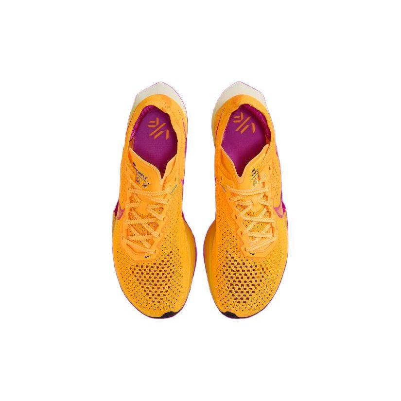 Nike ZoomX VaporFly Next% 3 Laser Orange Women Sneakers Citron-Pulse Sail Hyper-Violet DV4130-800