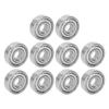 Small Bearings 7x19x6mm   Bearings       Bearings Pack of 10  7    Bearings Stainless Steel Roller Skates Replacement Bearing