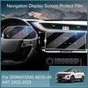 For DONGFENG AEOLUS AX7 2022-2023 Car GPS Navigation Screen Protect Glass Film Dashboard Display TPU Auto Sticker Accessories
