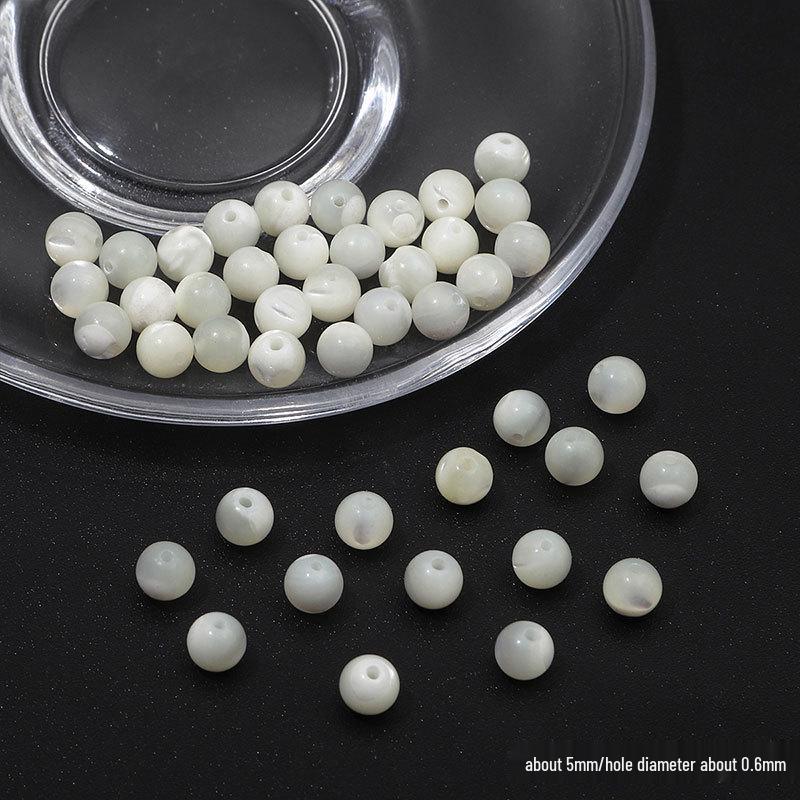 Seashell Bamboo Bead Jewelry Collection: Versatile Handmade Bracelet, Necklace & Earrings Accessories.