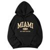 New casual sports sweater fleece hooded sports sweater men's and women's autumn and winter sports fashion