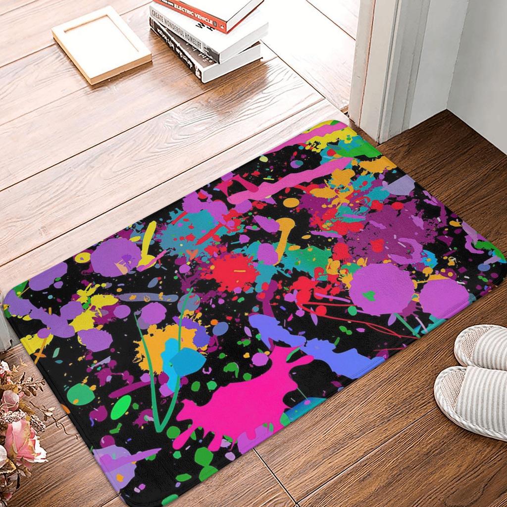 Street Pop Art Graffiti Doormat Anti-Slip Bathroom Kitchen Mat Living Room Door Floor Entrance Carpet Rug