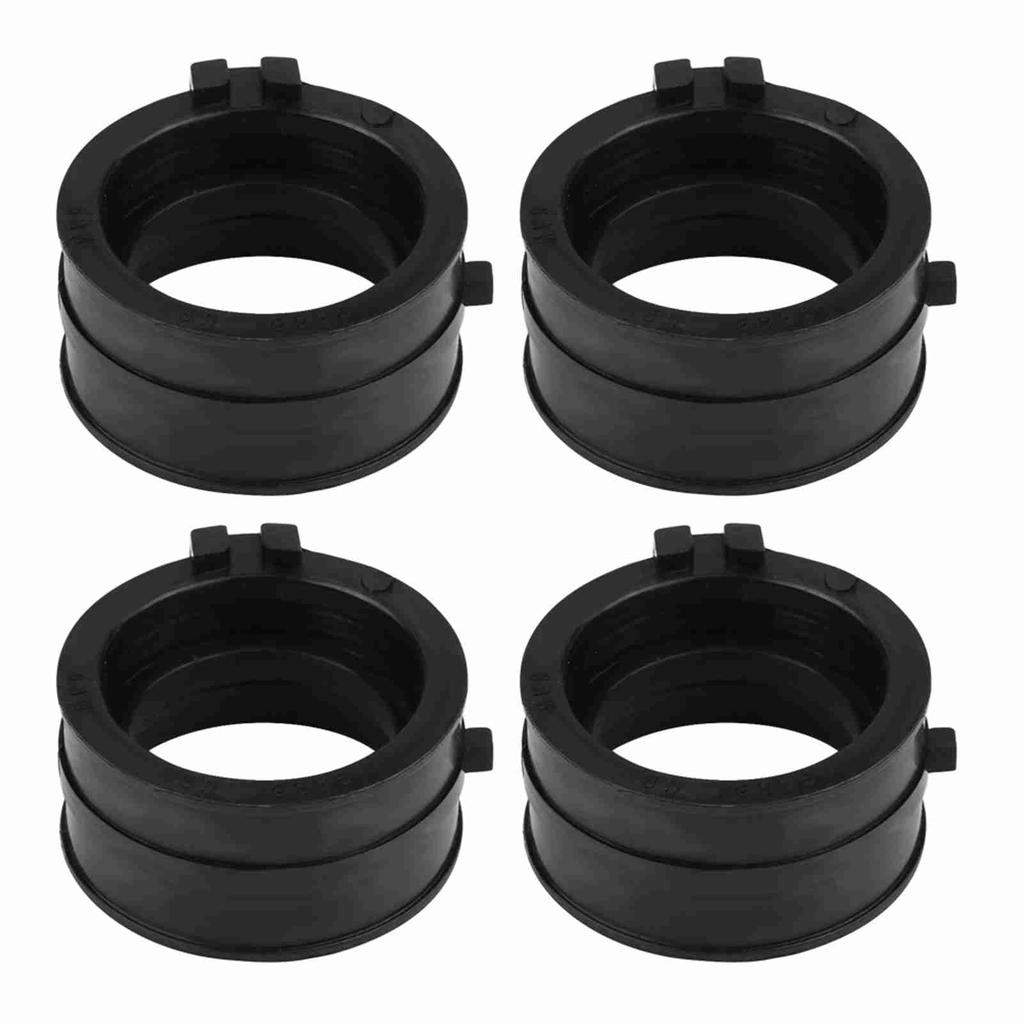 4Pcs Motorcycle Carb Carburetor Intake Manifold Boot Joint for CBR600F2 CBR600F3 CBR600SJ