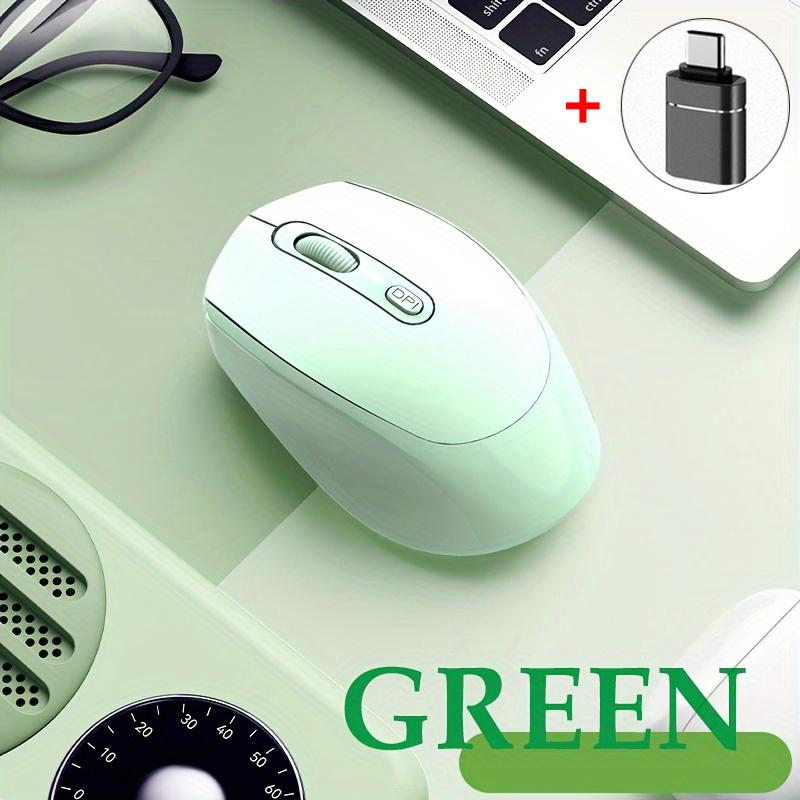 Bluetooth-compatible Wireless Mouse Ergonomic Computer Mouse PC Optical Mause with USB Receiver 2.4Ghz Wireless Mice For Laptop