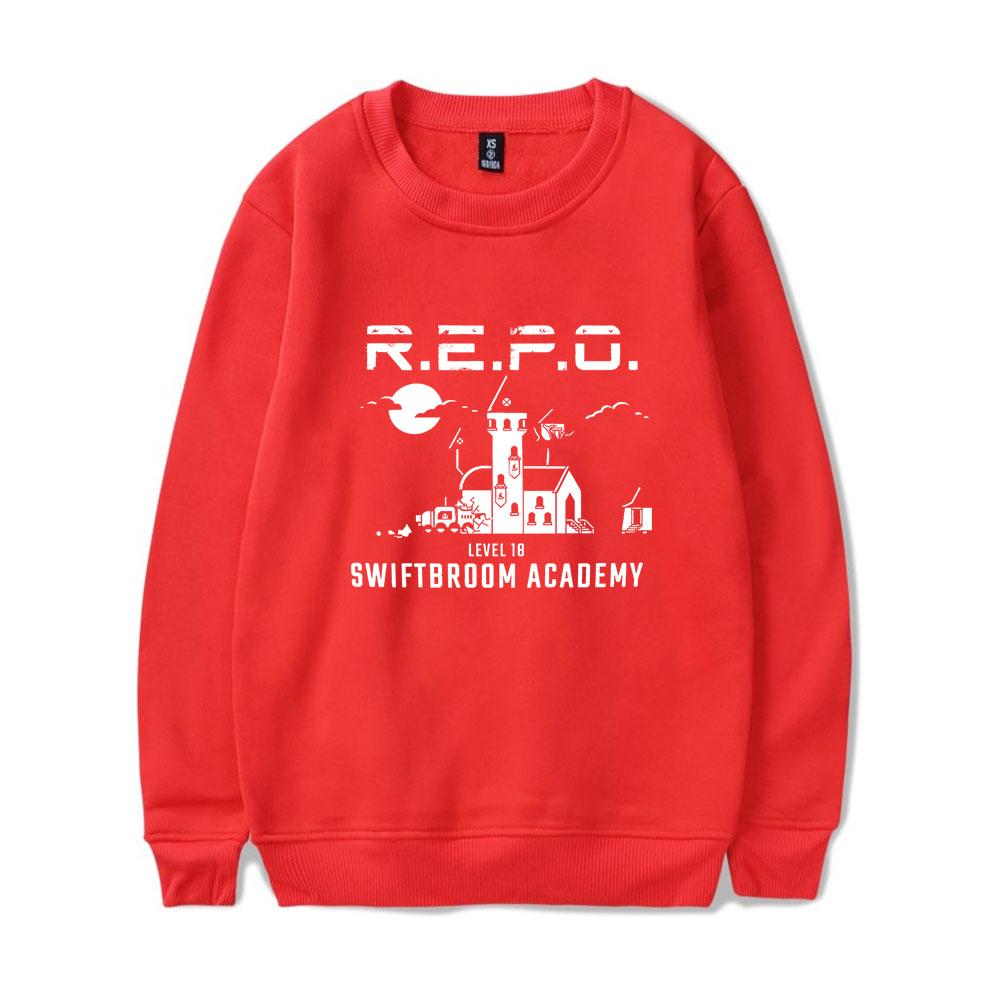 

Новая толстовка REPO для подростков, мальчиков и девочек, детские толстовки, индивидуальная одежда для косплея и отдыха на природе для мальчиков, весна-осень XXS красный